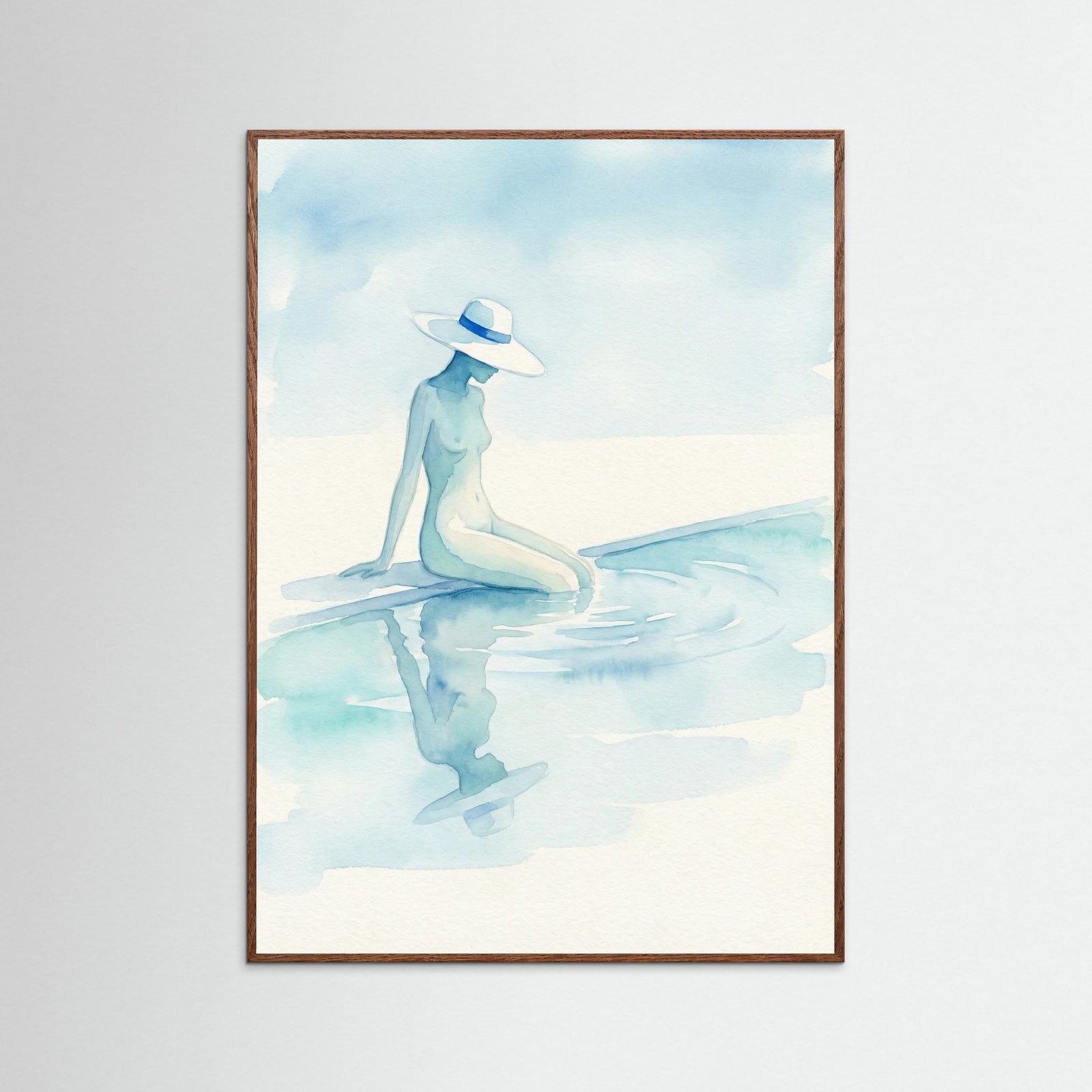 Oak Dark Aqua Spring