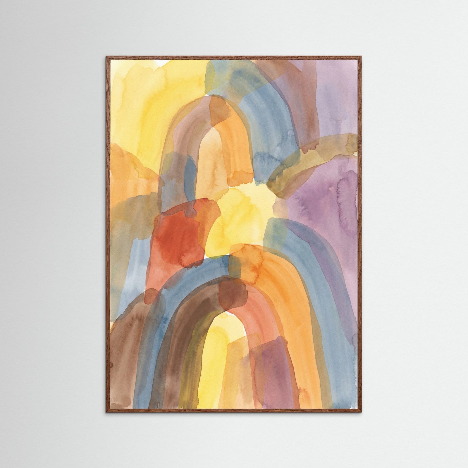 Oak Dark Arched Color Play