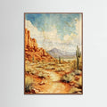 Oak Dark Arizona Desert Poster