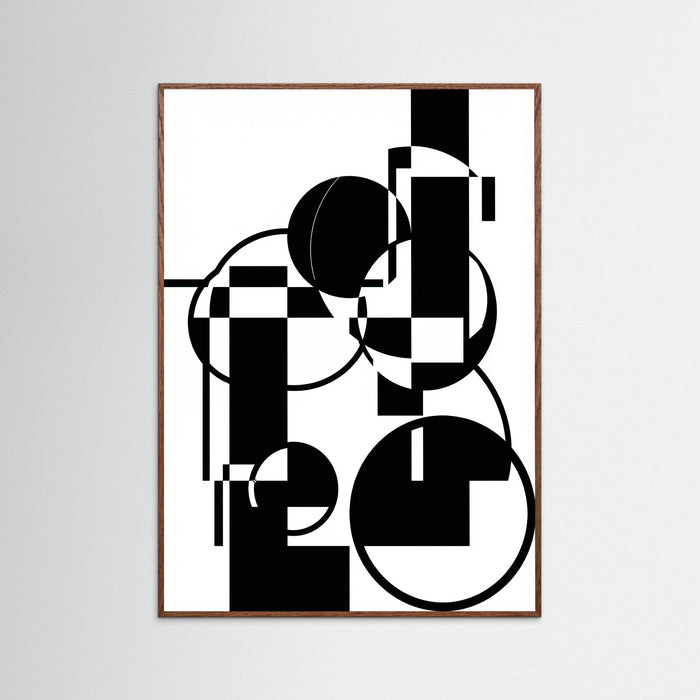 Oak Dark Art Print Beige