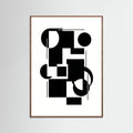 Oak Dark Art Print Beige