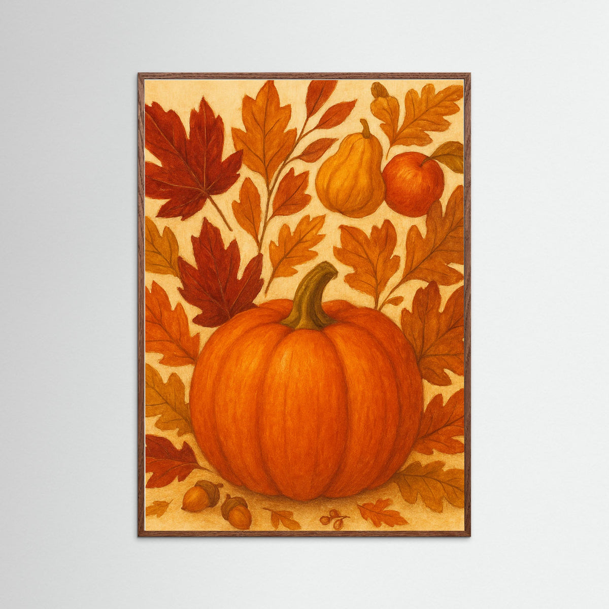 Oak Dark Autumn Harvest