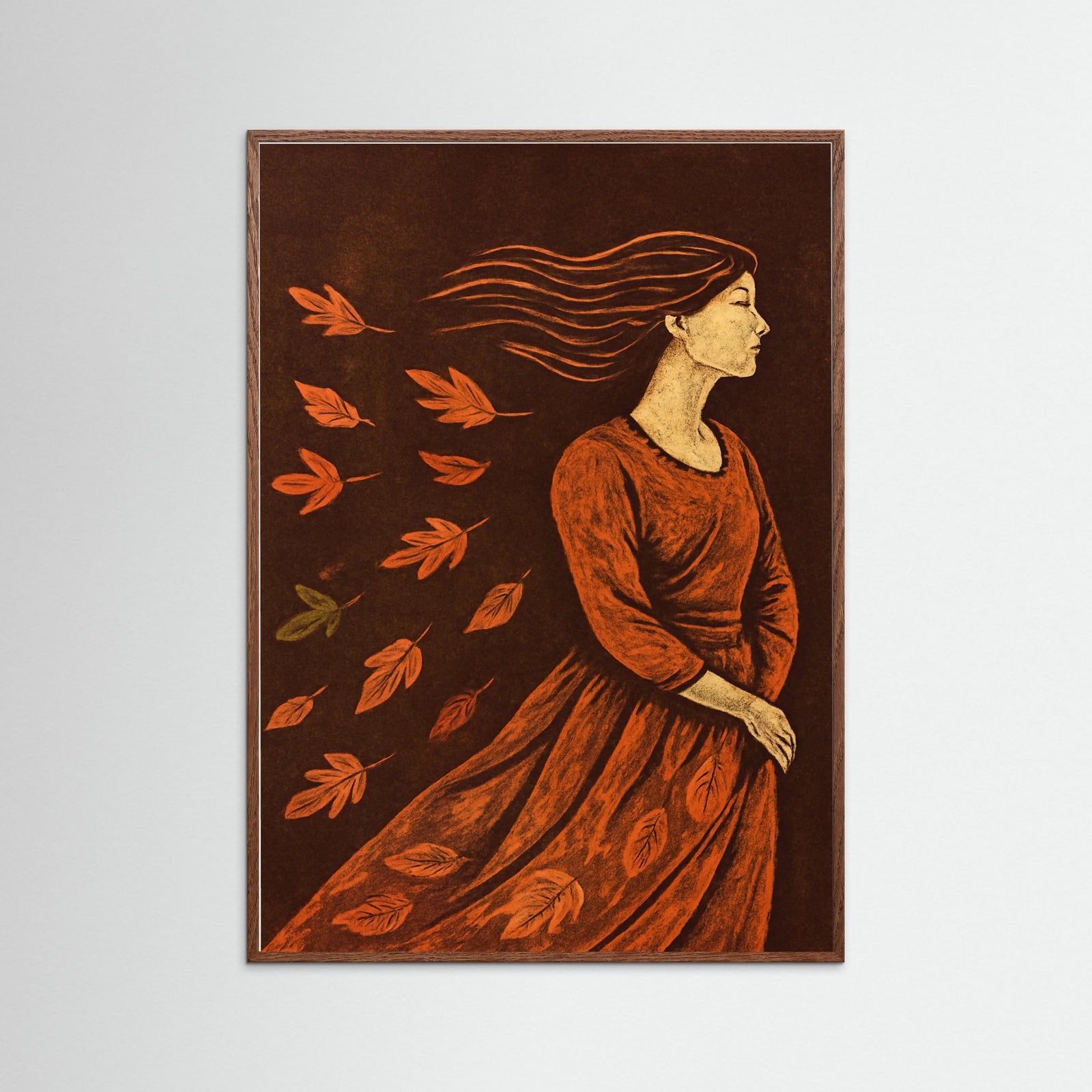 Oak Dark Autumn Wind