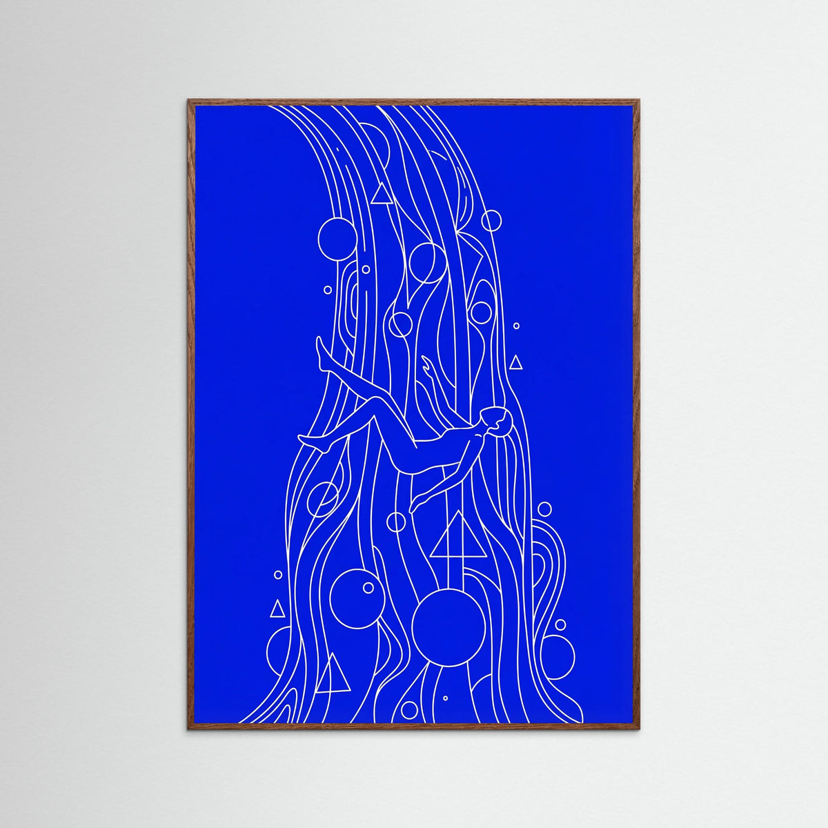 Oak Dark Azure Plunge