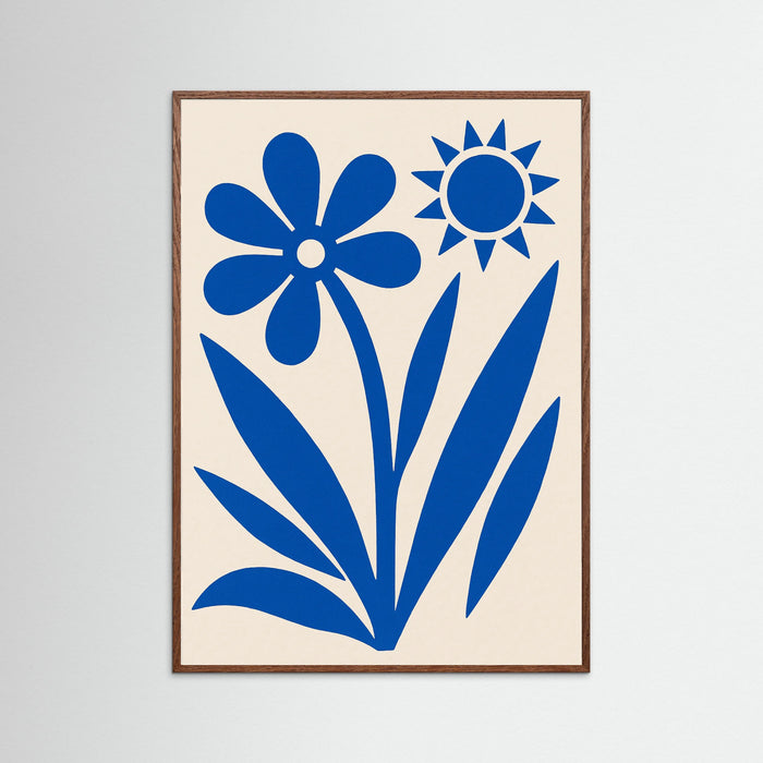 Oak Dark Azure Poise