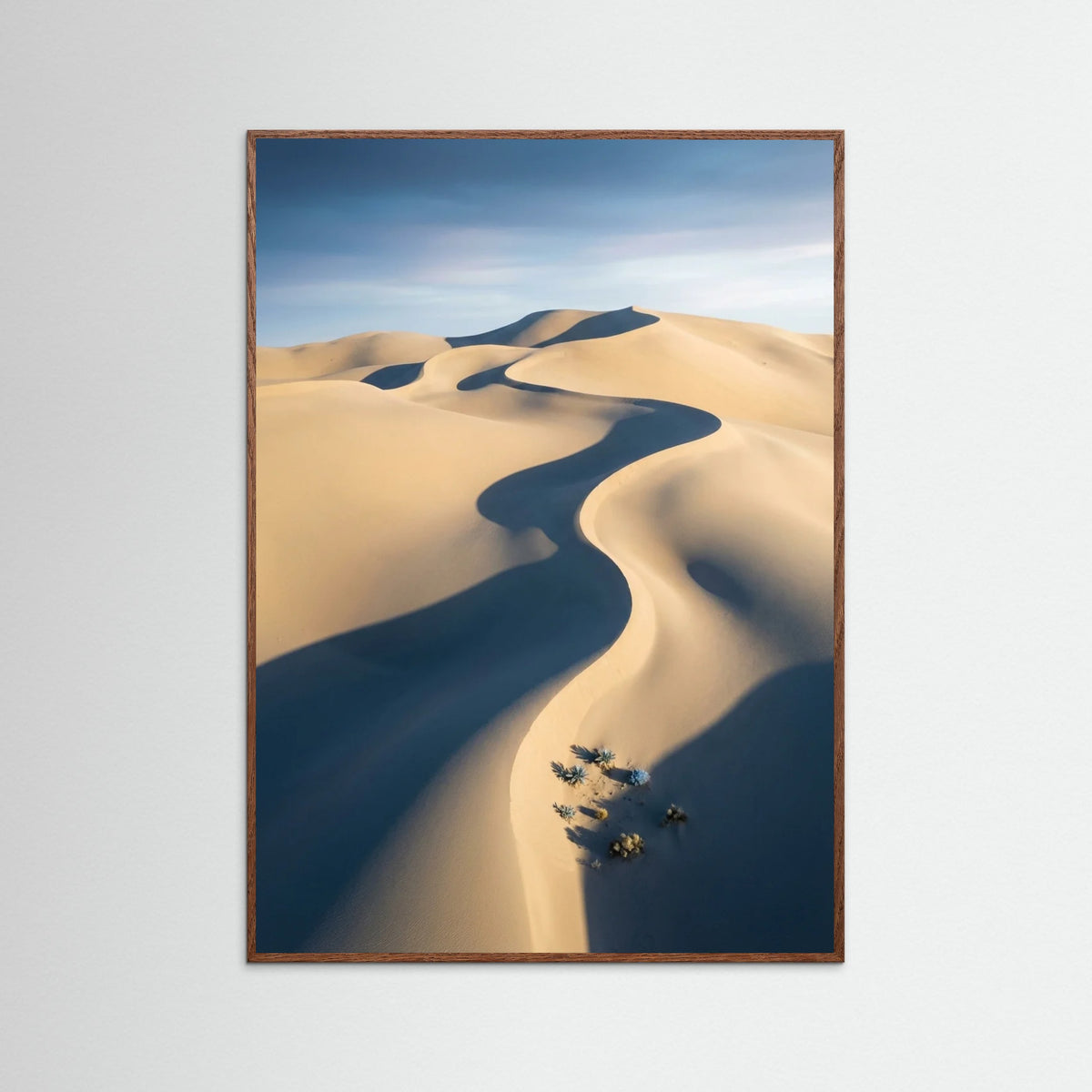 Oak Dark Azure Shore