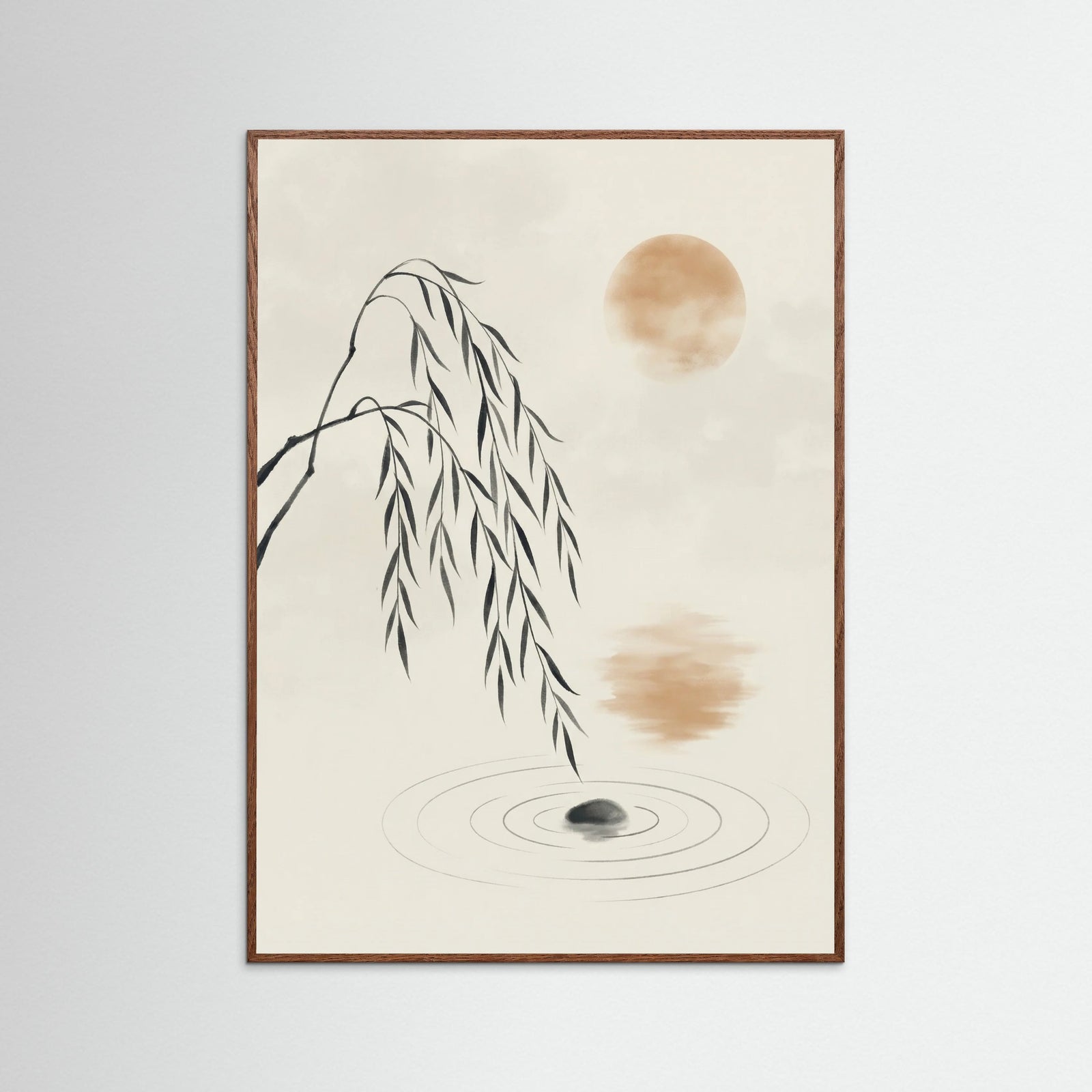 Oak Dark Bamboo Moon Serenity