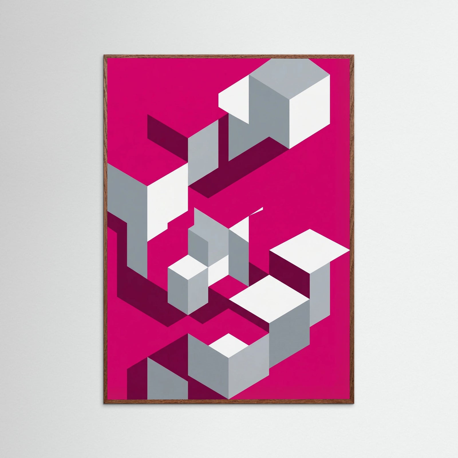 Oak Dark Bauhaus Blocks