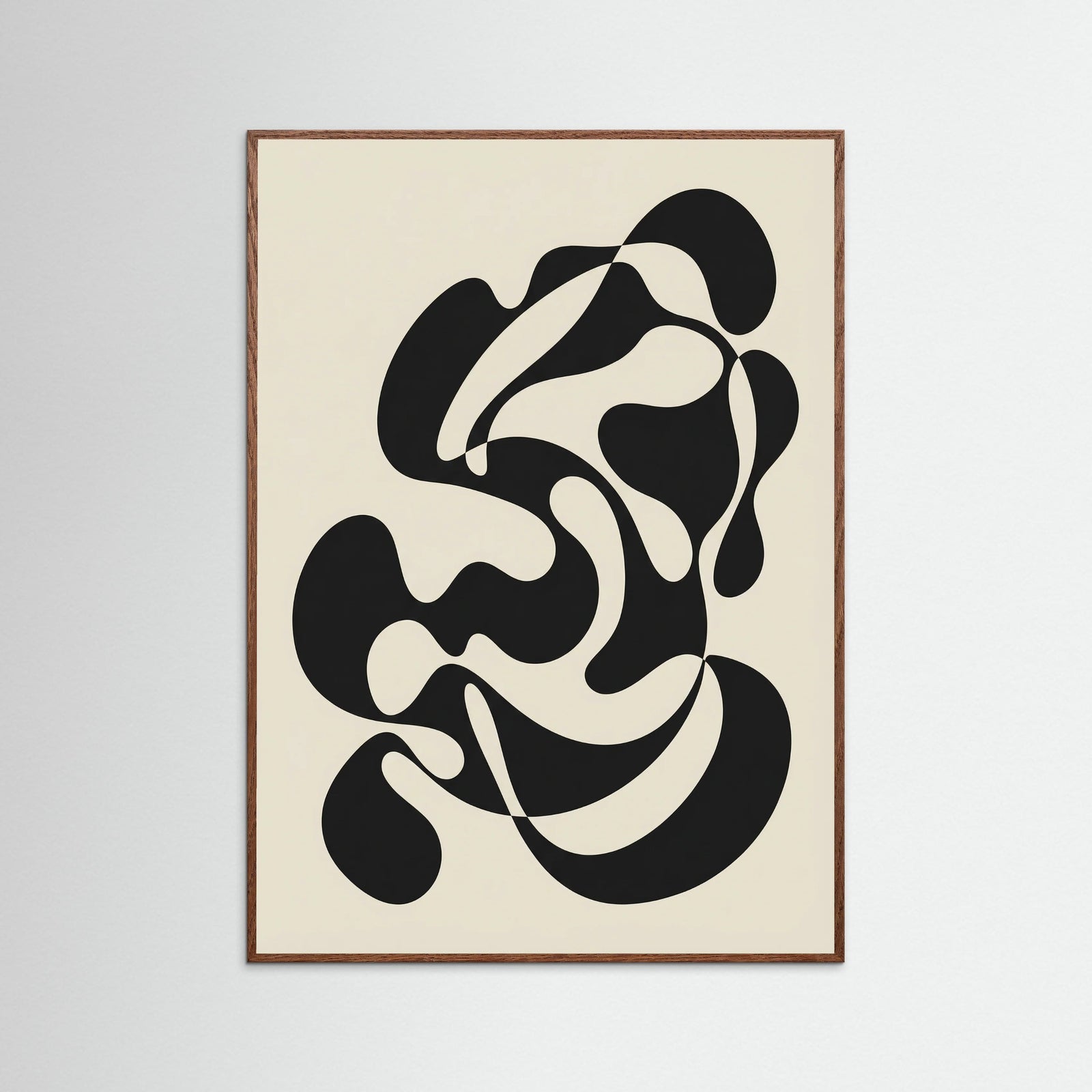 Oak Dark Bauhaus Forms