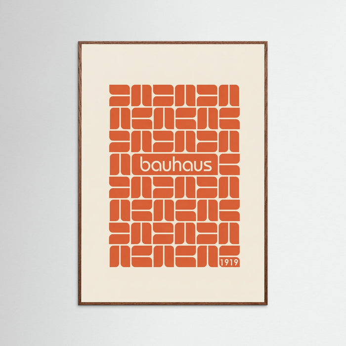 Oak Dark Bauhaus Grid Design
