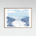 Beach Walk Poster – poster and art print