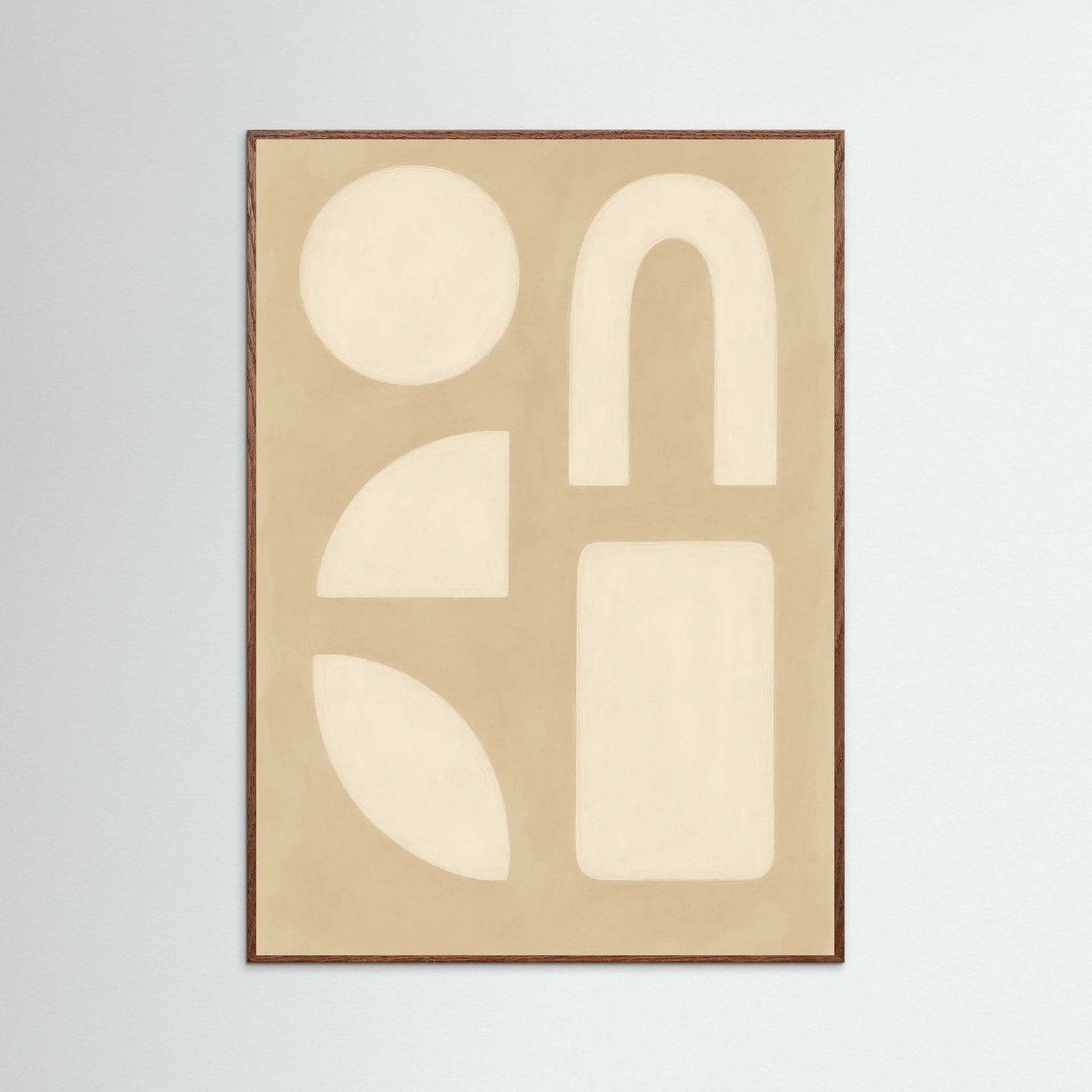 Oak Dark Beige Swirls