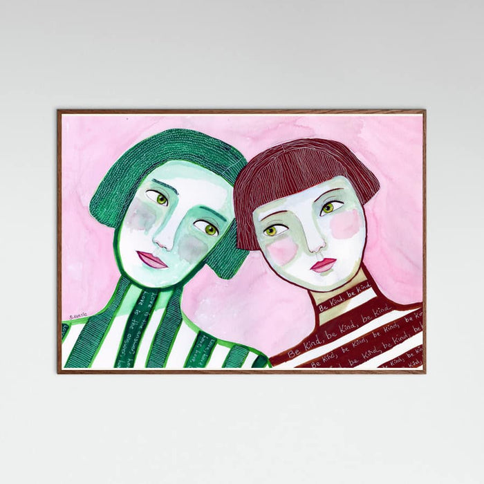Best friends Poster – Poster und Kunstdruck