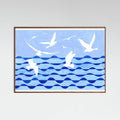 Poster Birds Over the Sea Clean Scan – poster e stampa artistica