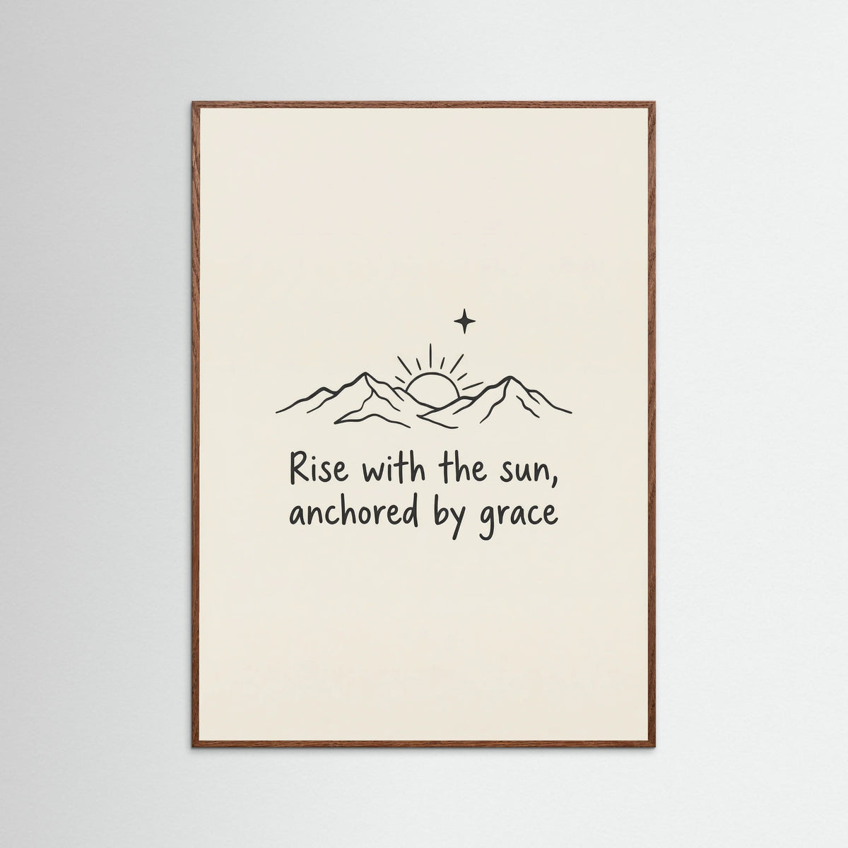 Oak Dark Blessed Resilient