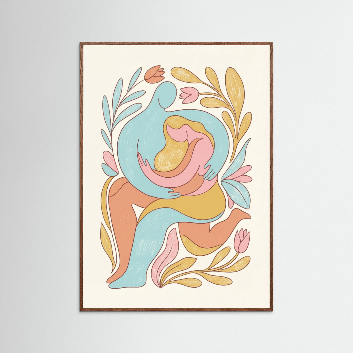 Oak Dark Bloom Faces