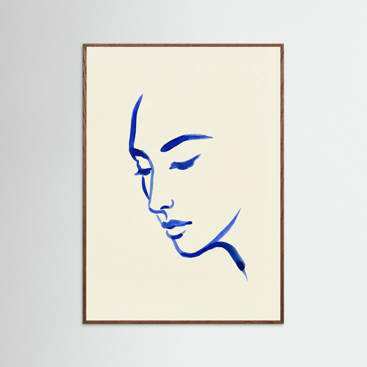 Oak Dark Blue Contemplation