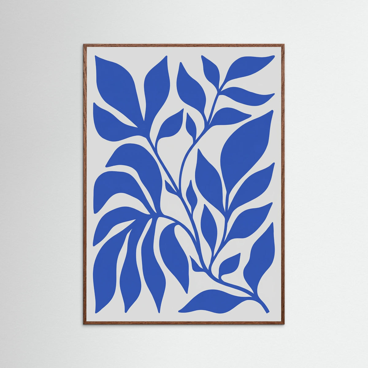 Oak Dark Blue Figuration