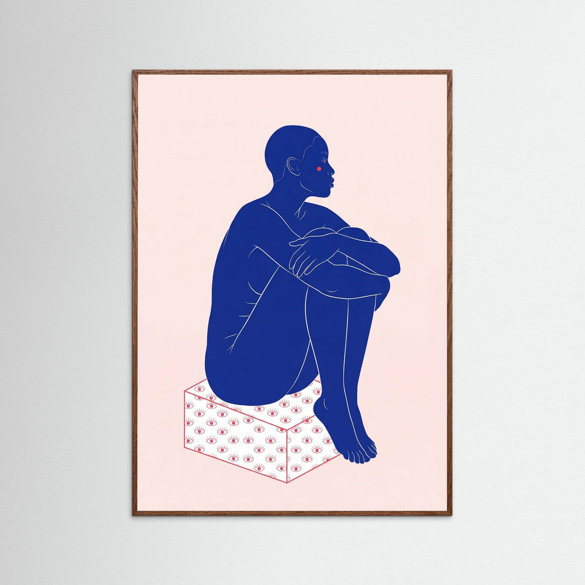 Oak Dark Blue Reverie