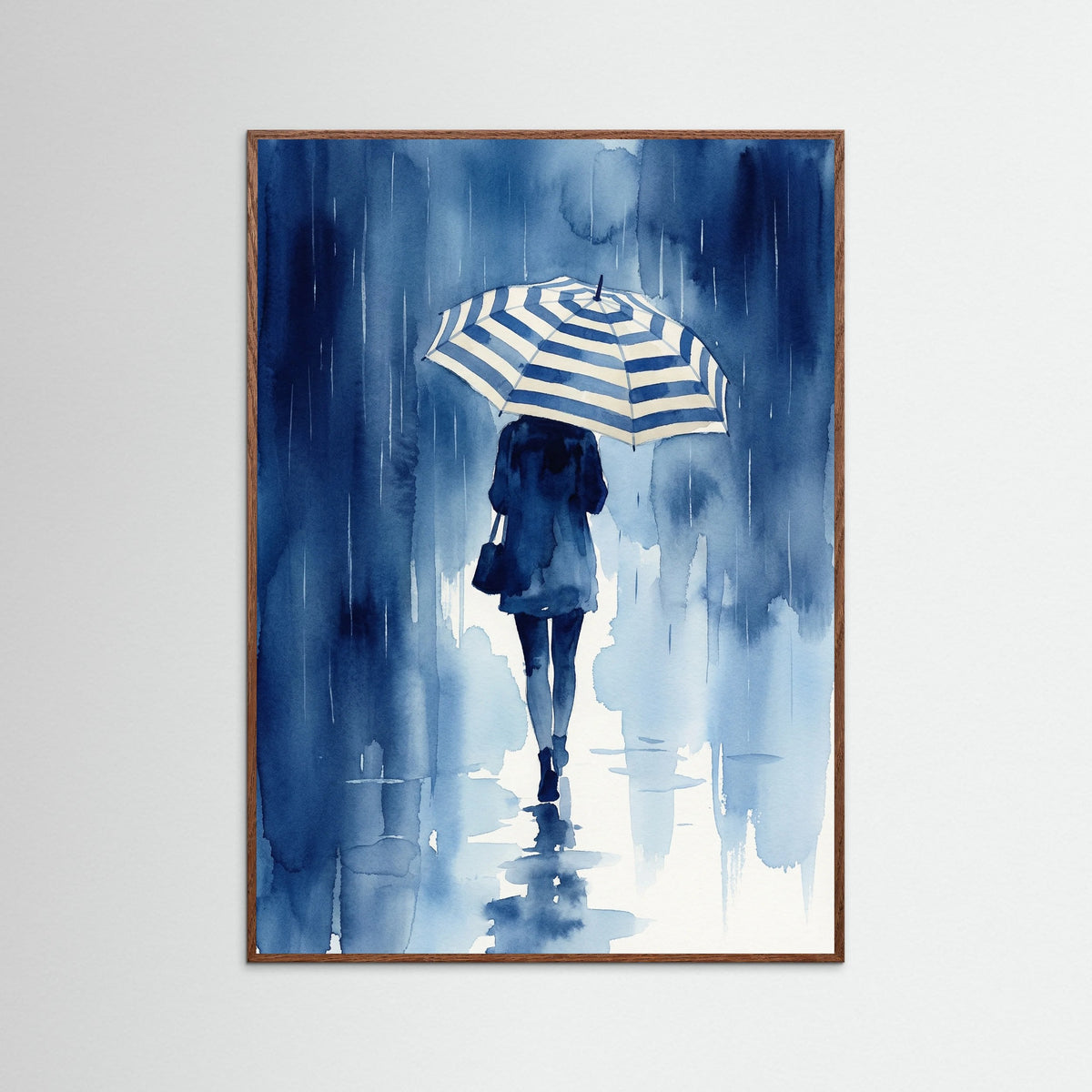 Oak Dark Blue Serenity