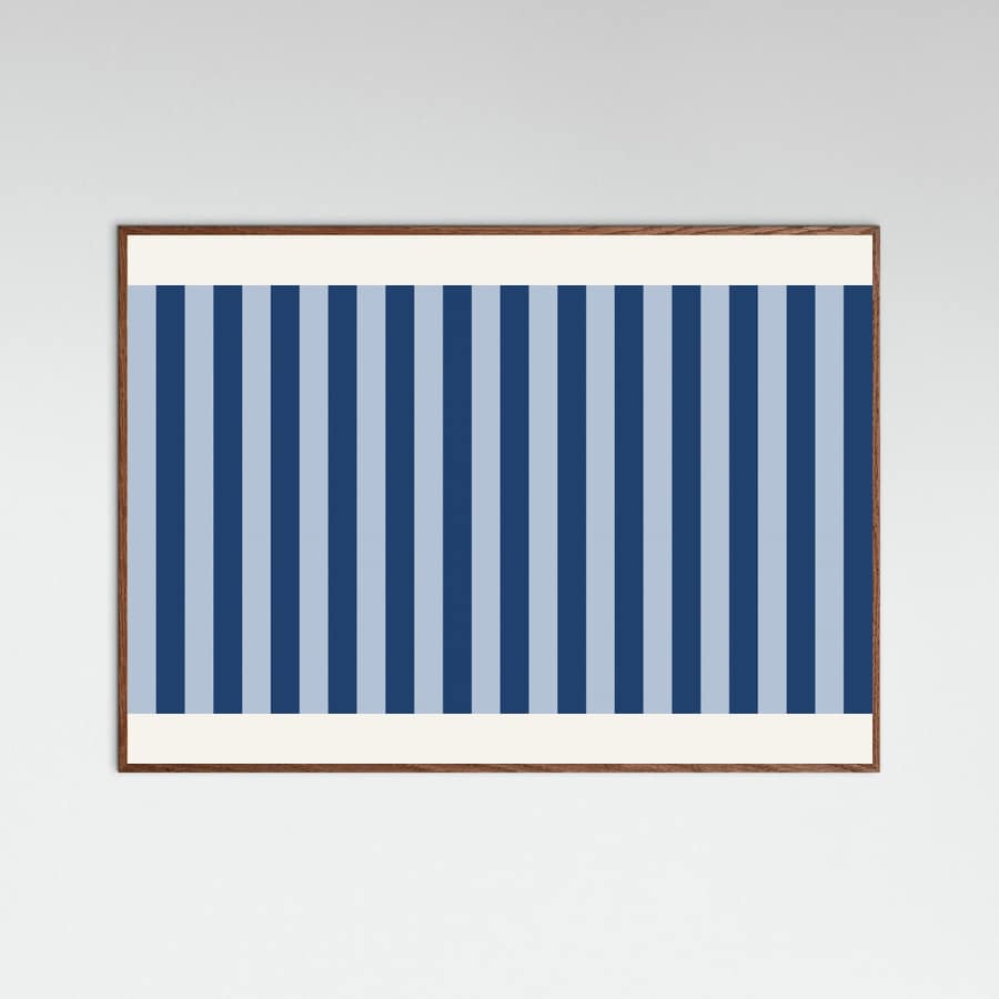 Poster Blue Stripes – poster e stampa artistica