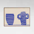 Blue Vases Poster – poster and art print