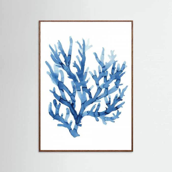 Bluecoral(watercolor) Poster – plakat og kunsttryk
