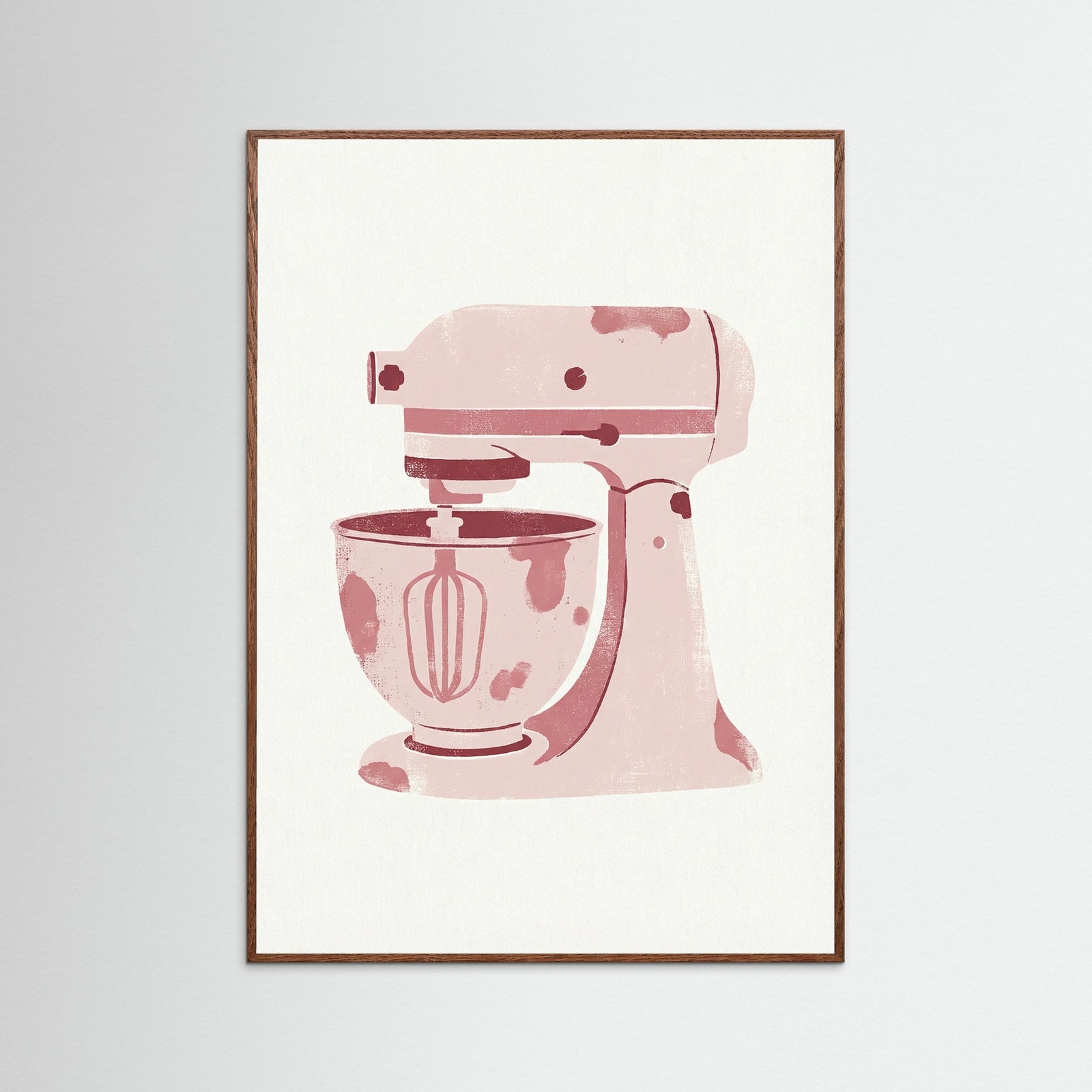 Oak Dark Blush Teapot