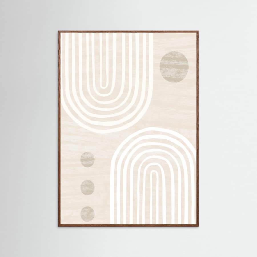 Póster Boho in buff – póster e impresión artística