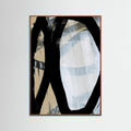 Bold Black On White No1 Poster – plakat og kunsttryk