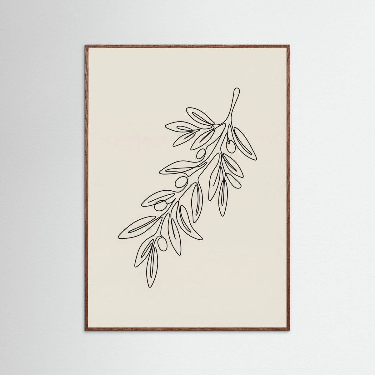 Oak Dark Botanical Contour