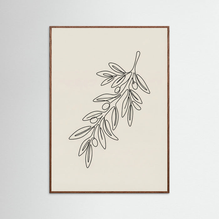 Oak Dark Botanical Contour