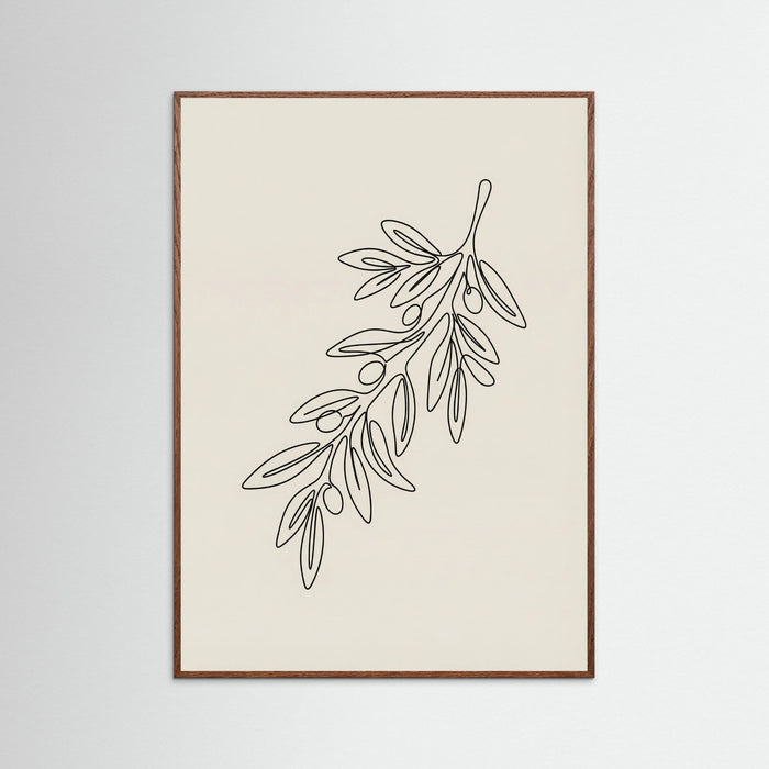Oak Dark Botanical Contour