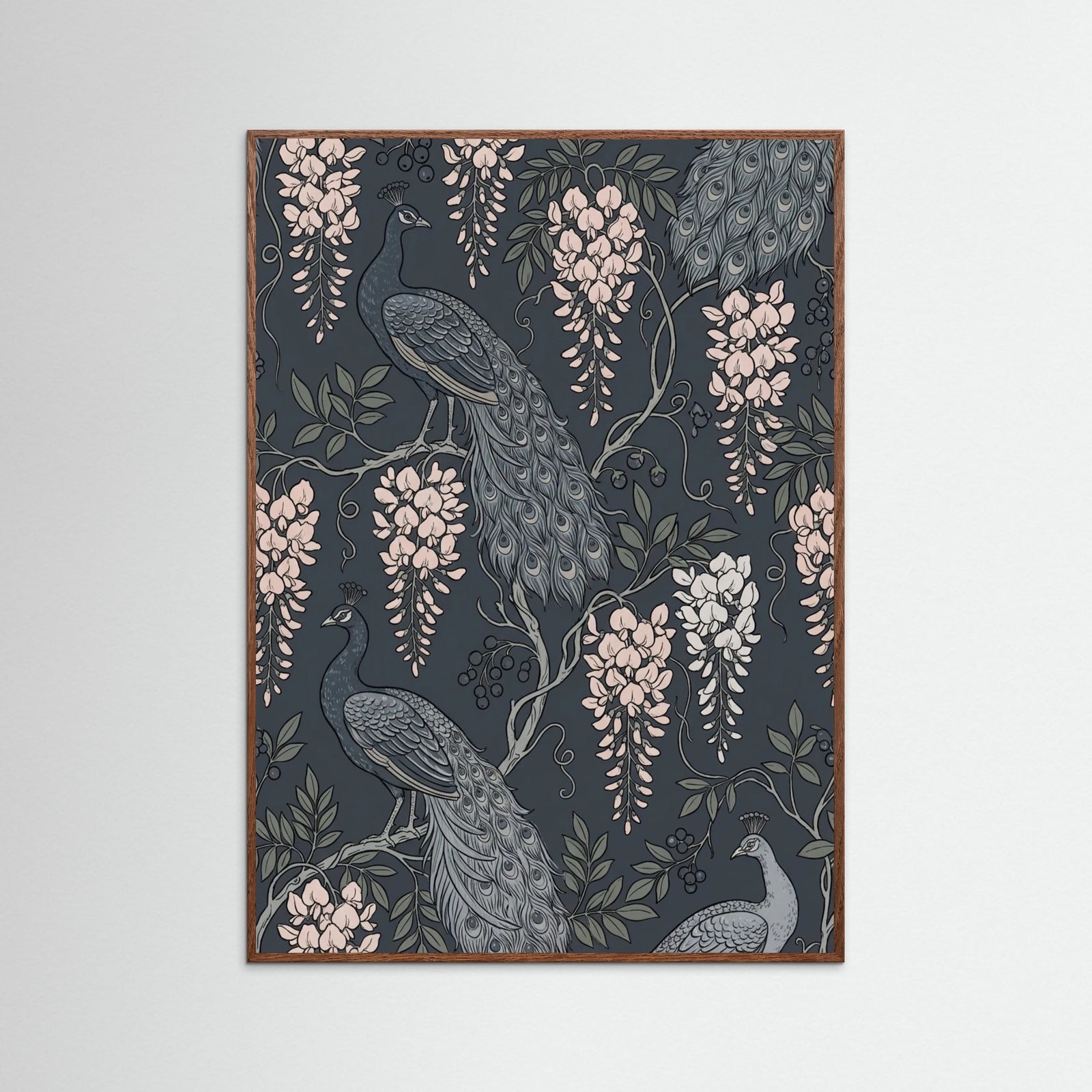 Oak Dark Botanical Elegance