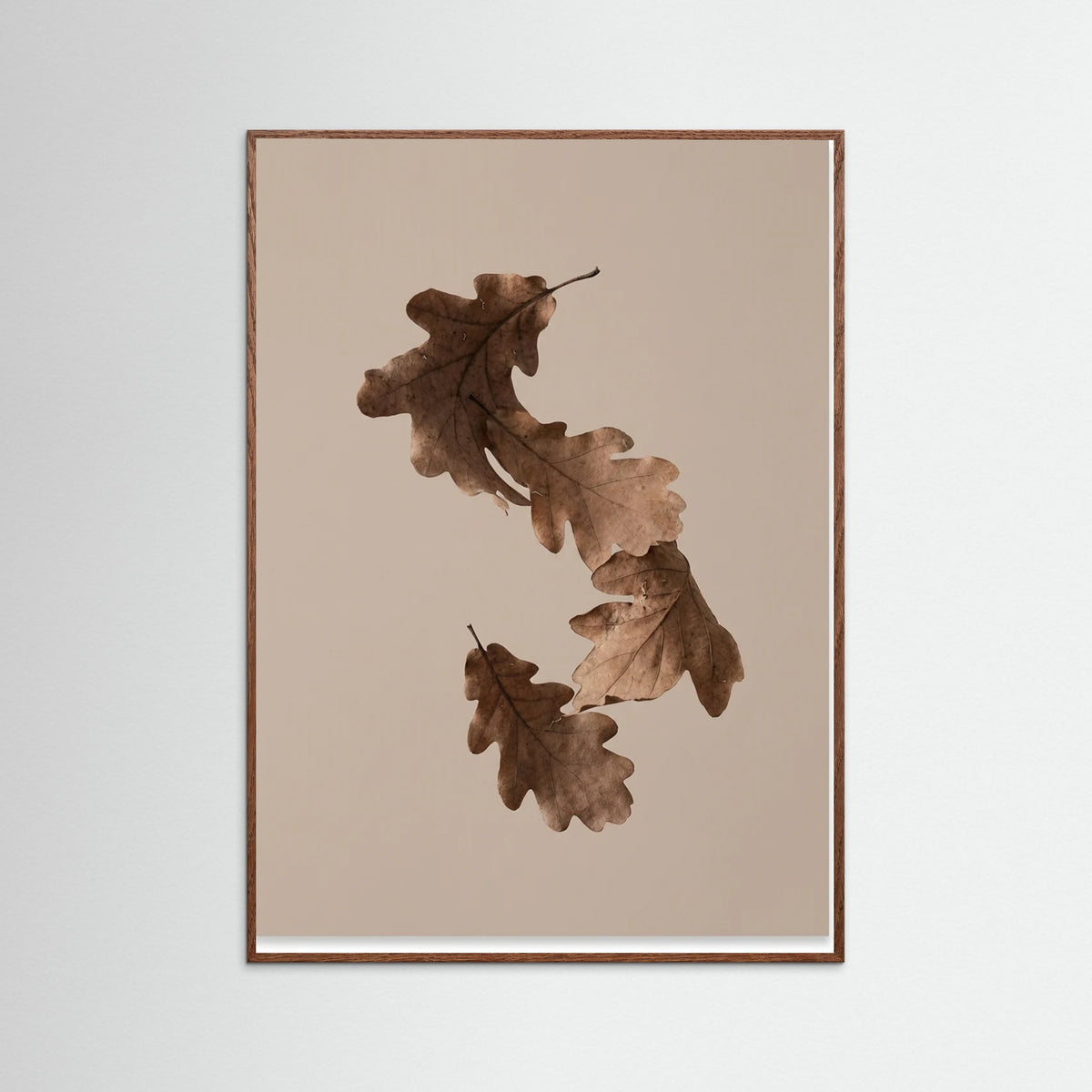 Oak Dark Botanical Forms