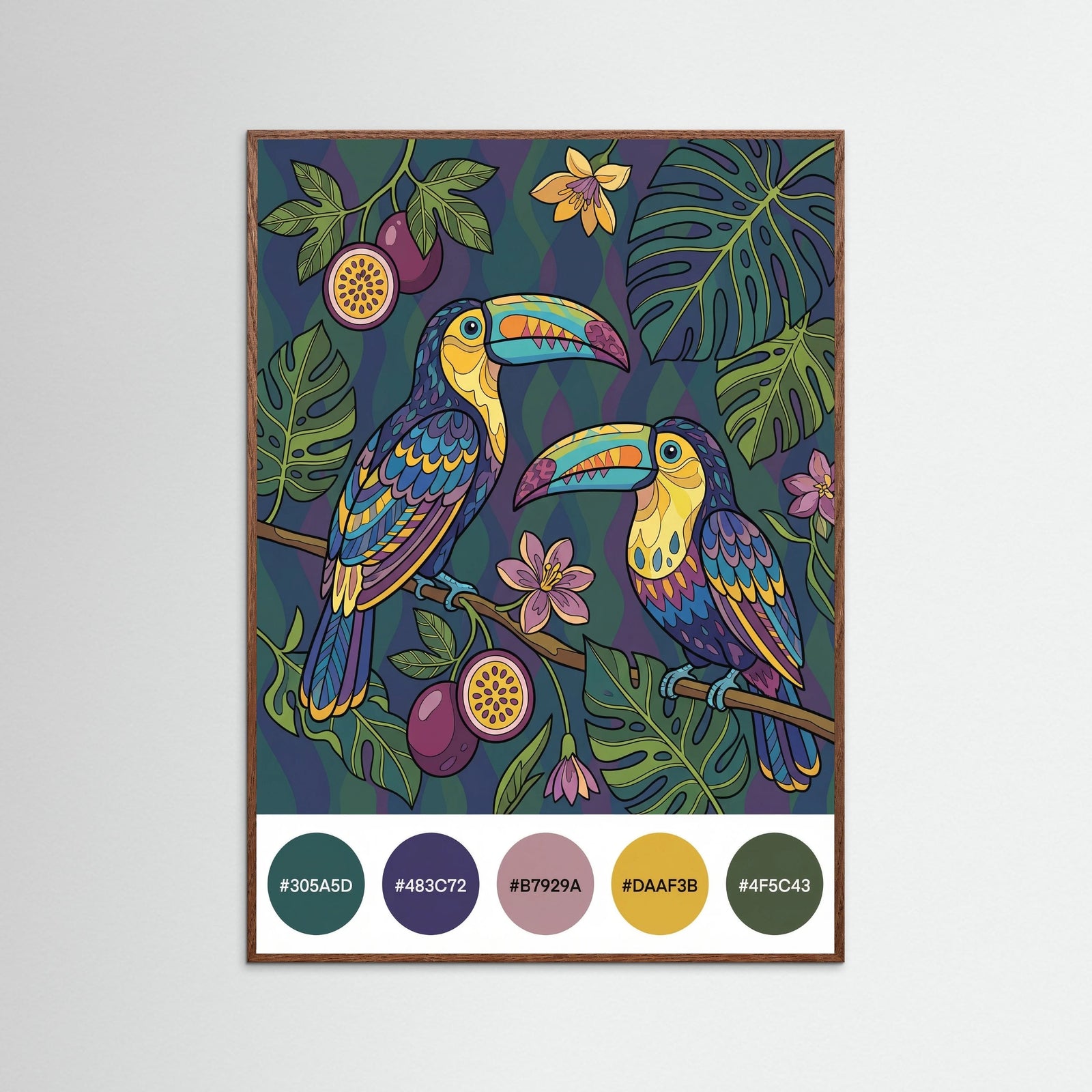 Oak Dark Botanical Harmony