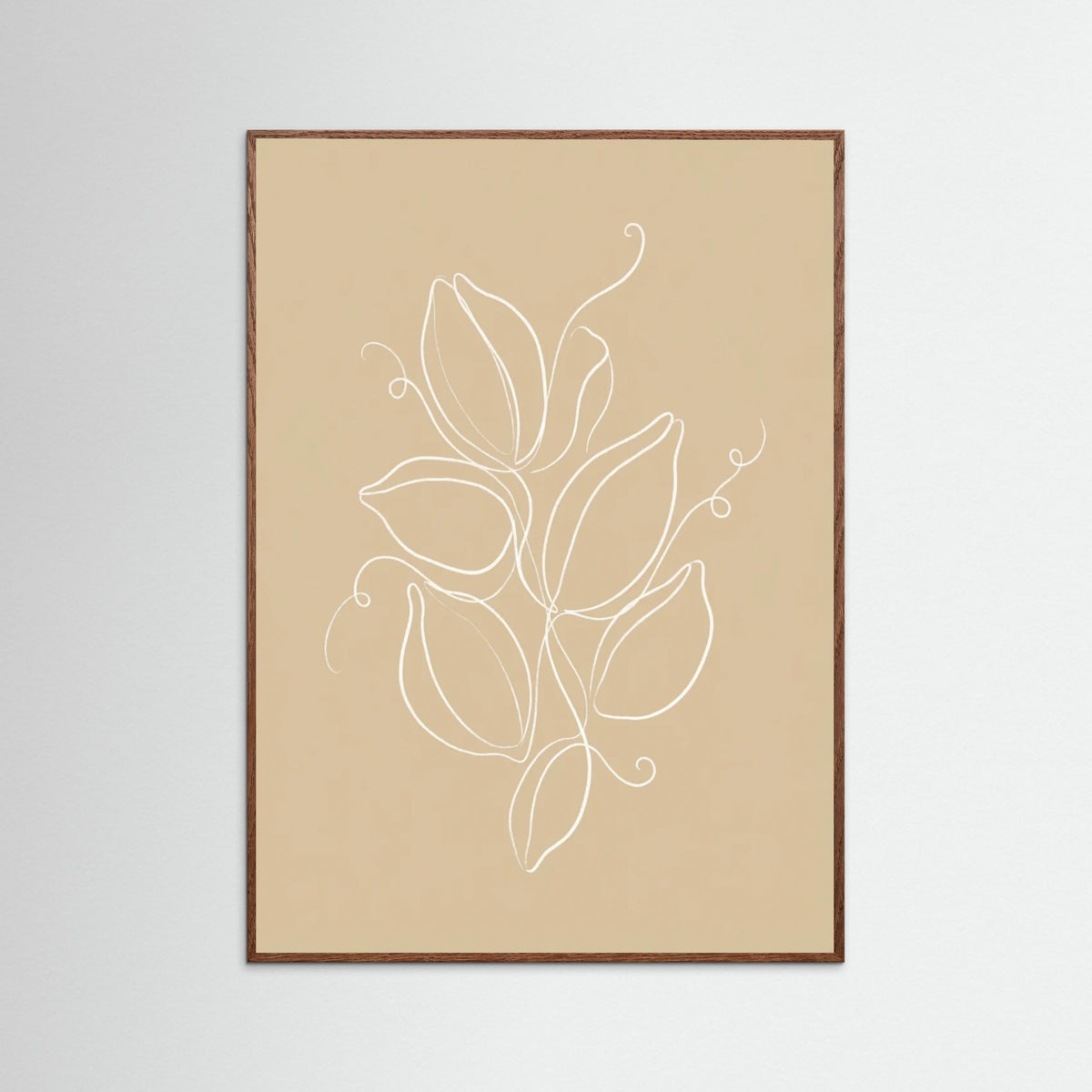 Oak Dark Botanical Simplicity