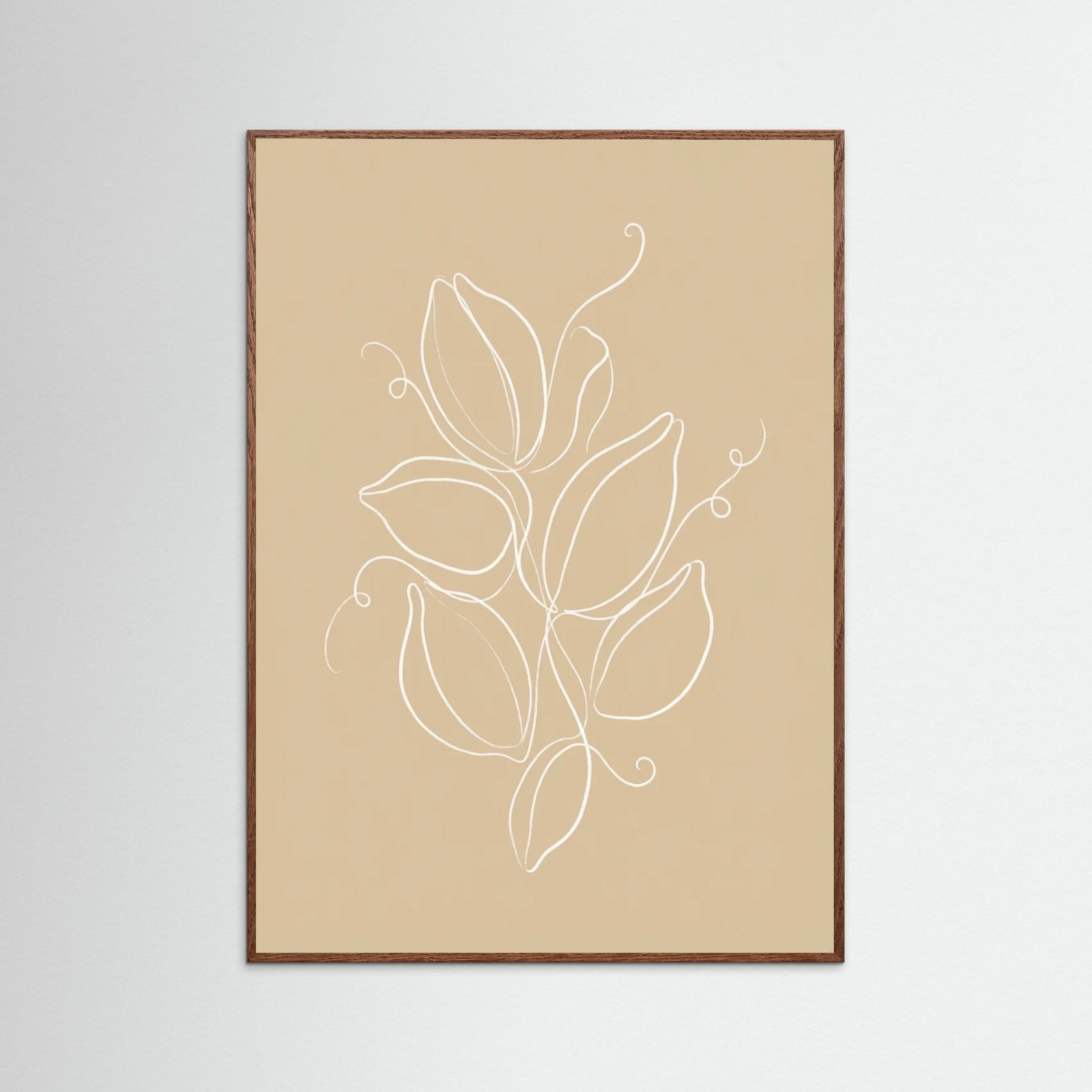 Oak Dark Botanical Simplicity