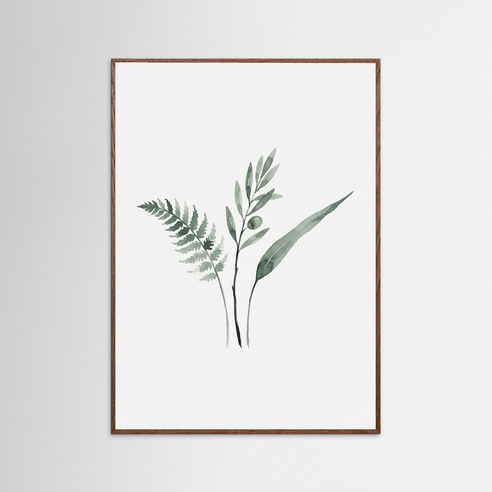 Oak Dark Botanical Simplicity