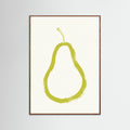 Oak Dark Brushstroke Apple Slice
