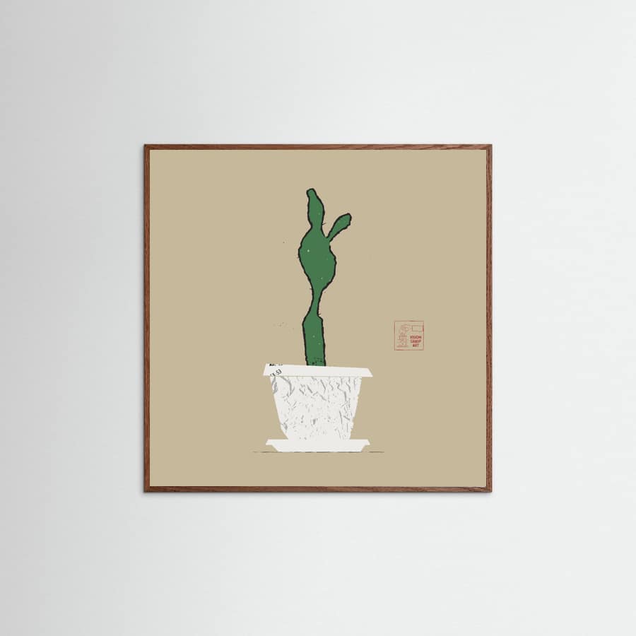 Cactus -juliste – juliste ja taidepainatus
