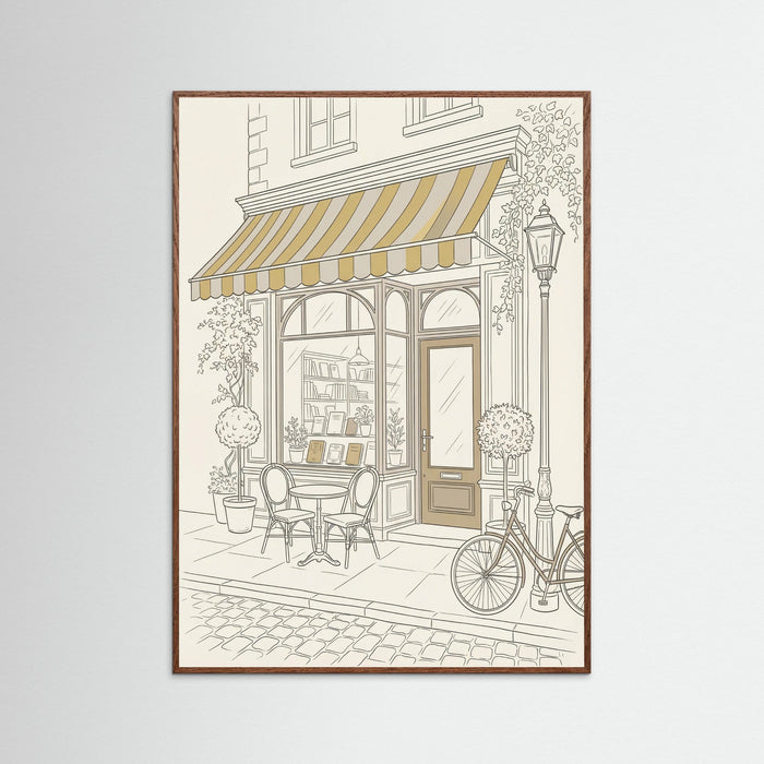 Oak Dark Cafe Serenity Sketch
