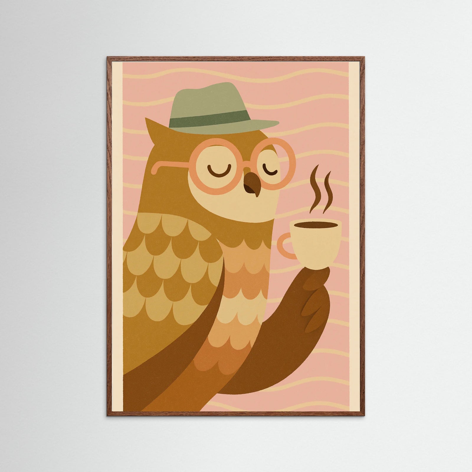 Oak Dark Canine Artist Chic