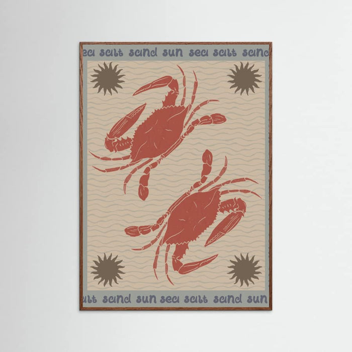Carbs marine life Poster – poster and art print