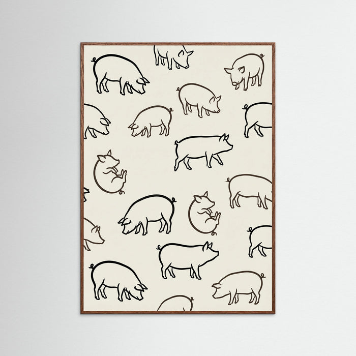 Oak Dark Cattle Grid