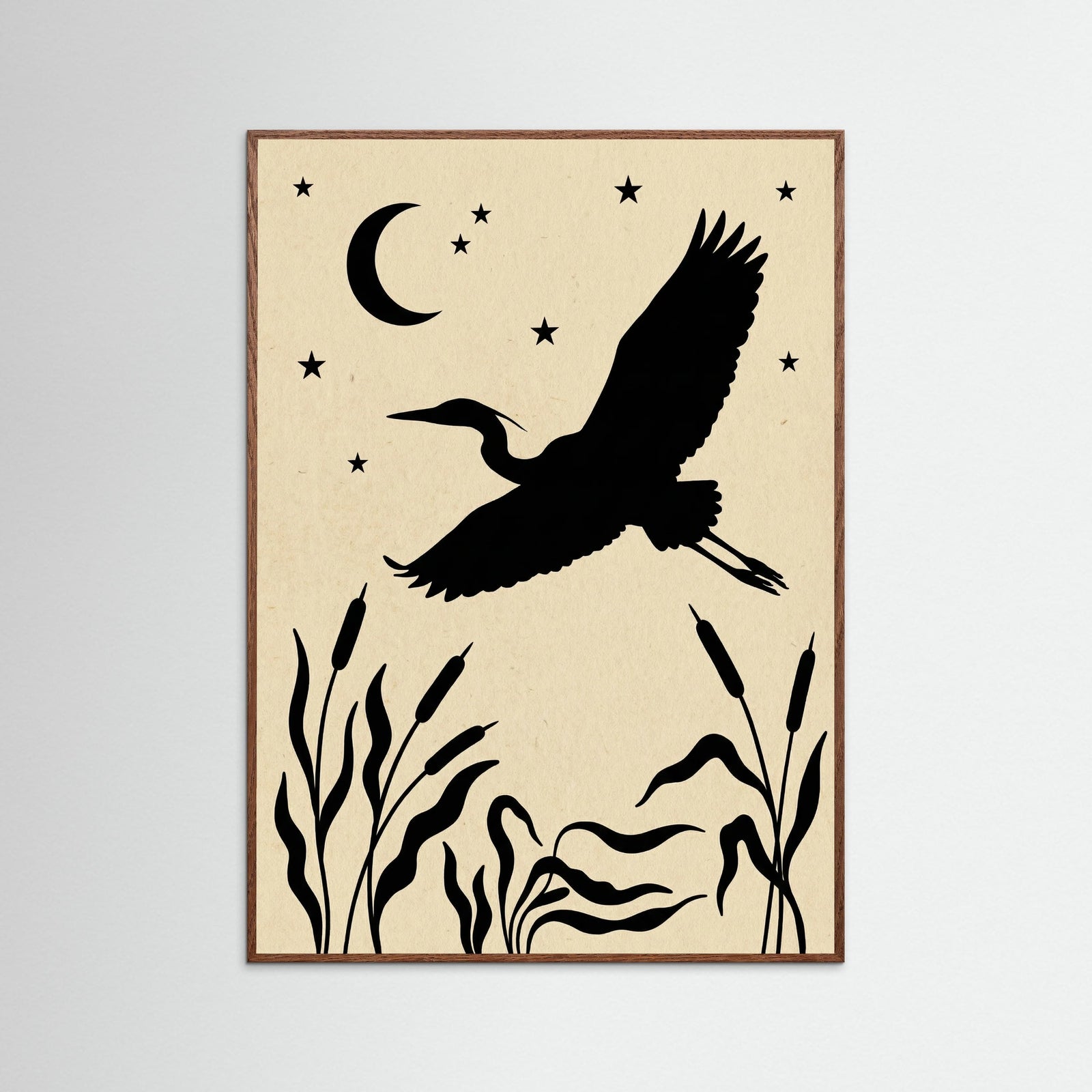 Oak Dark Celestial Deer