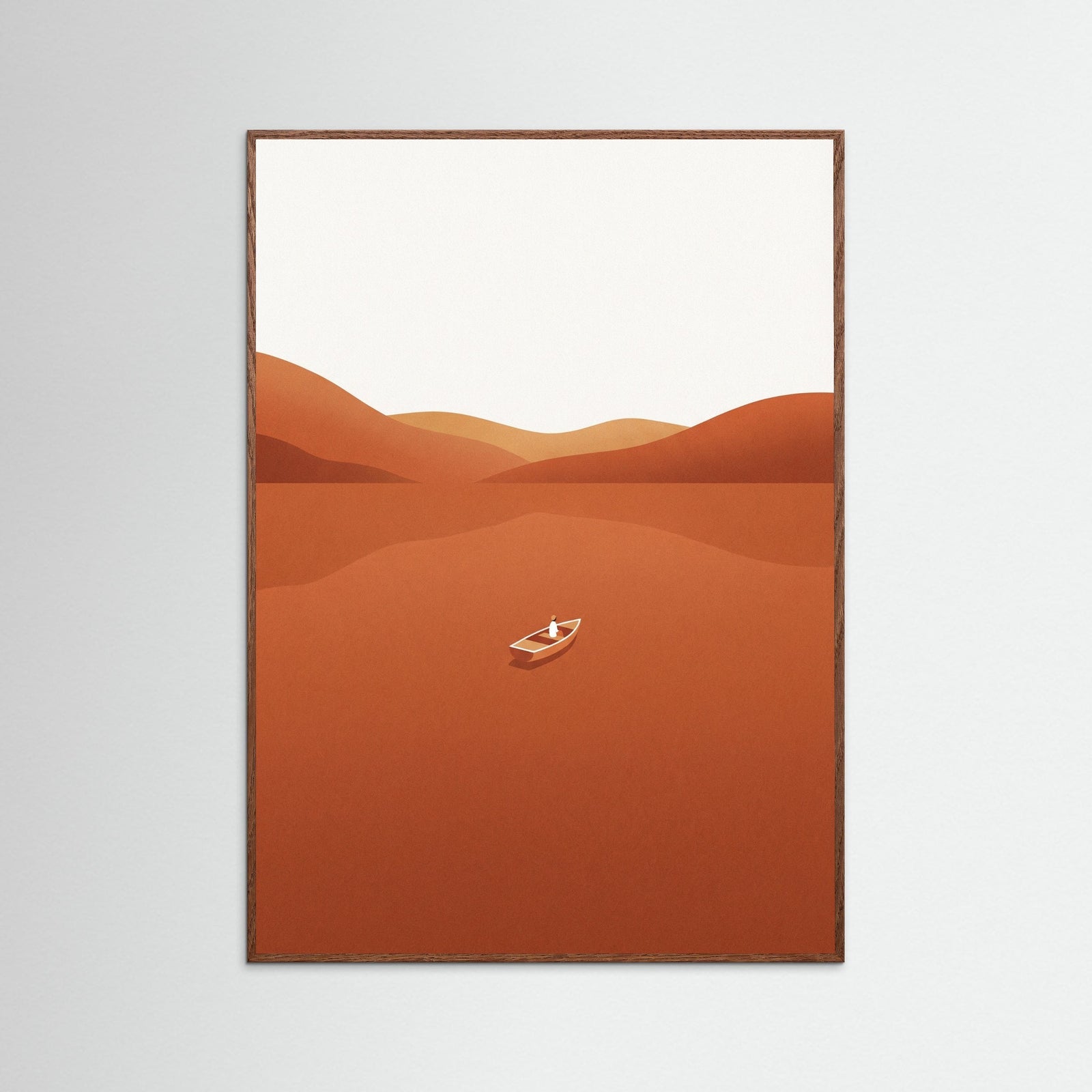 Oak Dark Centered Solitude