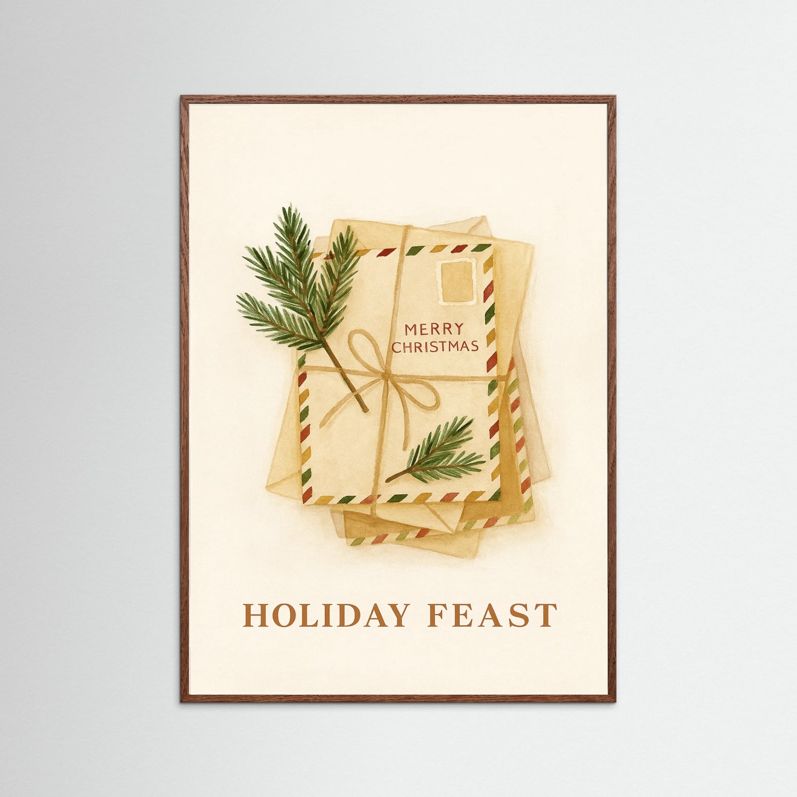 Oak Dark Christmas Post