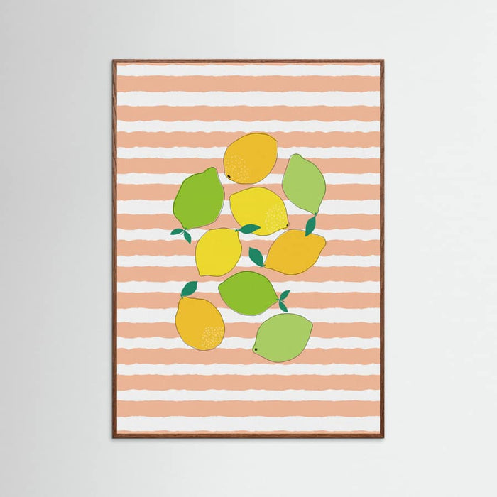 Póster Citrus Crowd – póster e impresión artística