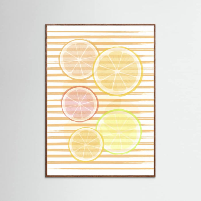 Citrus Poster – poster and art print